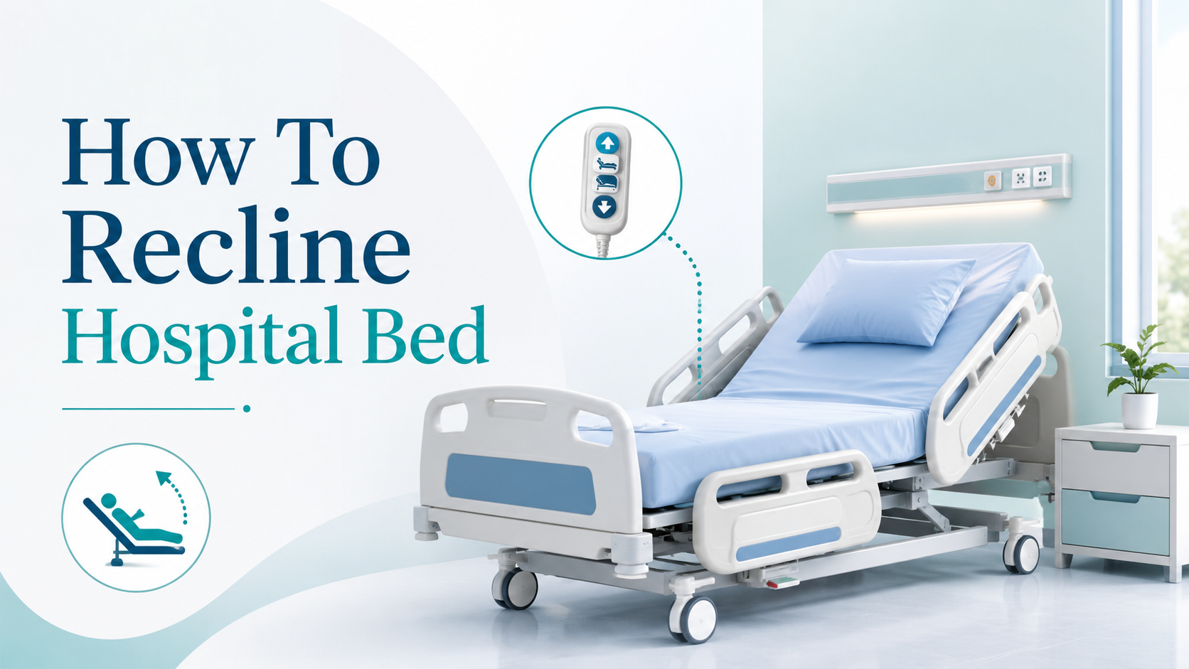 Come reclinare il letto d'ospedale